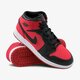 detské tenisky (obuv) AIR JORDAN 1 MID BG 554725-610 farba červená