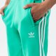 pánske nohavice ADIDAS NOHAVICE  3-STRIPES PANT hf2102 farba zelená