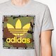 pánske tričko ADIDAS TRIČKO CAMO BOX TEE az1086 farba sivá