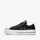 dámske tenisky (obuv) CONVERSE CHUCK TAYLOR ALL STAR LIFT CANVAS LOW TOP  560250c farba čierna