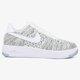 dámske tenisky (obuv) NIKE W AF1 FLYKNIT LOW 820256103 farba sivá