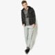 pánska mikina NIKE MIKINA M NSW TCH FLC WR AOP 835866021 farba sivá