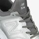 dámske tenisky (obuv) NEW BALANCE WS574SFG ws574sfg farba strieborná