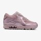 detské tenisky (obuv) NIKE AIR MAX 90 LTR SE GG 859633-600 farba fialová