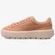 dámske tenisky (obuv) PUMA SUEDE PLATFORM RUGGED WN'S 36583005 farba ružová
