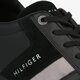 pánske tenisky (obuv) TOMMY HILFIGER PREMIUM LO CUPSOLE LEATHER fm0fm02664bds farba čierna