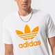 pánske tričko ADIDAS TRIČKO TREFOIL he9510 farba biela