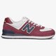 pánske tenisky (obuv) NEW BALANCE ML574ESW ml574esw farba bordová