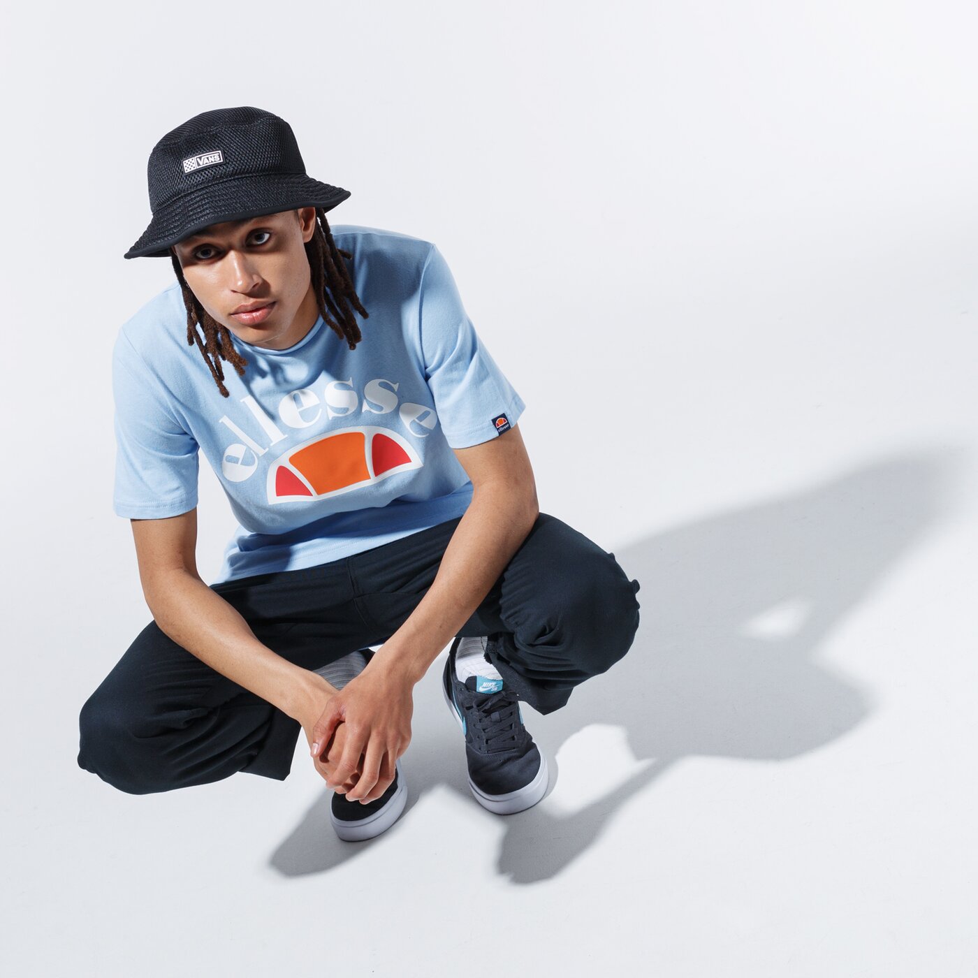 pánske tričko ELLESSE TRIČKO TEDI she09993lightblue farba modrá