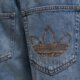 pánske šortky ADIDAS ŠORTKY  DENIM SHO ke0133 farba modrá
