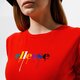 dámske tričko ELLESSE TRIČKO ROMANCIA CROP TRIČKO RED sgi11087823 farba červená