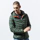 pánska zimná bunda TIMBERLAND BUNDA AXIS PEAK HOODED JKT tb0a1xtqu311 farba zelená