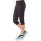 dámske nohavice NIKE NOHAVICE  WOVEN BLISS CAPRI 642528010 farba čierna