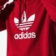 pánska mikina ADIDAS MIKINA TREFOIL HOODIE ADICOLOR dx3614 farba červená