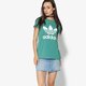 dámske tričko ADIDAS TRIČKO SS TREFOIL TEE cv9892 farba zelená