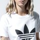 dámske tričko ADIDAS TRIČKO TREFOIL TEE fm3306 farba biela