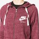 dámska mikina NIKE MIKINA GYM VNTG HOODIE FZ 726057681 farba bordová