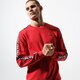 pánska mikina FILA MIKINA AREN CREW SHIRT 682363006 farba červená