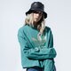 dámska mikina ADIDAS MIKINA LG CREW fm2626 farba zelená