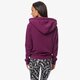 dámska mikina NIKE MIKINA RALLY FUNNEL NECK HOODY 683776563 farba fialová