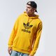 pánska mikina ADIDAS MIKINA S KAPUCŇOU TREFOIL HOODIE gd9923 farba žltá