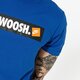 pánske tričko NIKE TRIČKO SS M NSW TEE SWOOSH BMPR STKR ATHLETIC DEPARTMEN ar5027-438 farba modrá