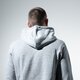 pánska mikina CHAMPION MIKINA S KAPUCŇOU LOGO HOODY 215496em006 farba sivá