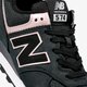 dámske tenisky (obuv) NEW BALANCE WL574NBK wl574nbk farba čierna