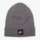 detská čiapka NIKE ČIAPKA ZIMNÁ FUTURA BEANIE RED 803732091 farba sivá
