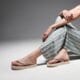 dámske šľapky HAVAIANAS SLIM FLATFORM 4144537-0121 farba béžová