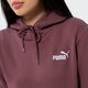 dámska mikina PUMA MIKINA S KAPUCŇOU ESS+ EMBROIDERY HOODIE FL 670004 75 farba bordová