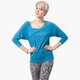 dámska mikina NIKE MIKINA GYM VINTAGE CREW 644331413 farba modrá