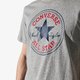 pánske tričko CONVERSE TRIČKO SS CHUCK PATCH TEE 10007887-a03 farba sivá