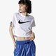 dámske top NIKE TOP W NSW SWSH TOP CROP SS ar3064-100 farba biela