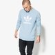 pánska mikina ADIDAS MIKINA TREFOIL CREW cv8643 farba modrá