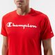 pánske tričko CHAMPION TRIČKO CREWNECK TRIČKO 216957rs046 farba červená