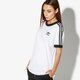 dámske tričko ADIDAS TRIČKO SS 3 STRIPES TEE ADICOLOR dh3188 farba biela