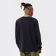 pánske tričko CHAMPION TRIČKO LONG SLEEVE TRIČKO 217162bs501 farba tmavomodrá