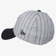 detská šiltovka NEW ERA ČIAPKA PINSTRIPE STRETCH NY YANKEES TEAM COLOUR 80259364 farba sivá