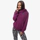 dámska mikina NIKE MIKINA RALLY FUNNEL NECK HOODY 683776563 farba fialová
