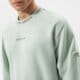 pánska mikina ADIDAS MIKINA TREFOIL LINEAR LABEL SWEATSHIRT hm2665 farba zelená