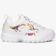 dámske tenisky (obuv) FILA DISRUPTOR CALABRONE LOW WMN 101060990a farba biela