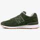 pánske tenisky (obuv) NEW BALANCE ML574EPB ml574epb farba zelená