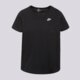 dámske tričko NIKE TRIČKO W NSW TEE CLUB SIZE PLUS fd0646-010 farba čierna
