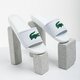 dámske šľapky LACOSTE CROCO SLIDE 119 3 CFA 737cfa0005082 farba biela