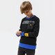 detská mikina JORDAN MIKINA NEXT UTILITY CREW BOY 95a746-023 farba čierna
