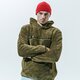 pánska mikina CHAMPION MIKINA S KAPUCŇOU HOODED TOP 214973ms549 farba khaki