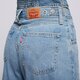 dámske nohavice LEVI'S NOHAVICE  CINCH BAGGY 001up-0000 farba modrá