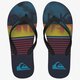 pánske šľapky QUIKSILVER SWELL VISION JAVA aqyl101049xkbb farba zelená