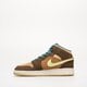 detské tenisky (obuv) AIR JORDAN 1 MID SE dz6335-200 farba hnedá